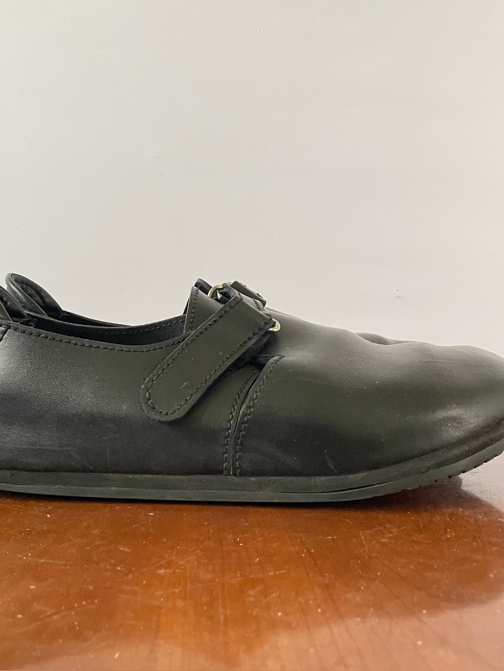 Birkenstock Linz Black Leather Professional Clogs | EU 44